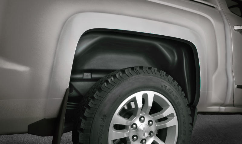 Chevrolet Silverado Wheel Well Guards - Rear - Husky Liners - Black - `07-`13
